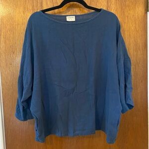 Curator SF Top Navy Blue